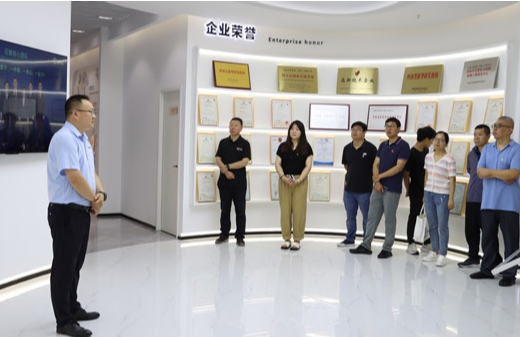 考察|見證卓越，共話未來—中原區(qū)審計局一行赴我司開展參觀考察活動