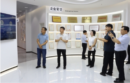 考察|科技引領(lǐng)，攜手共進(jìn)—商丘市政協(xié)黨組成員、副主席王全國一行蒞臨我司參觀考察